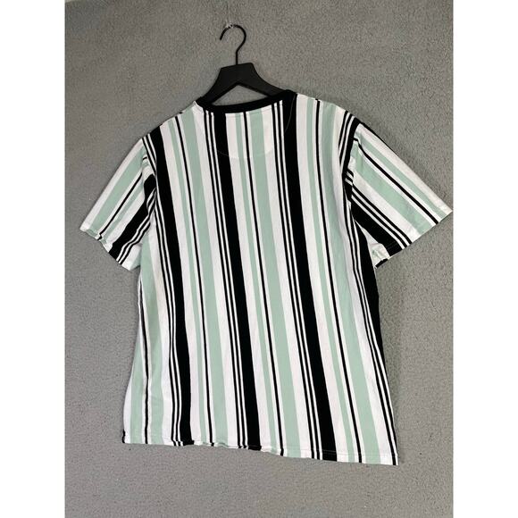 Refinery Republic Men’s Large Berlin Striped Slim Fit‎ Graphic T-Shirt - Picture 6 of 6